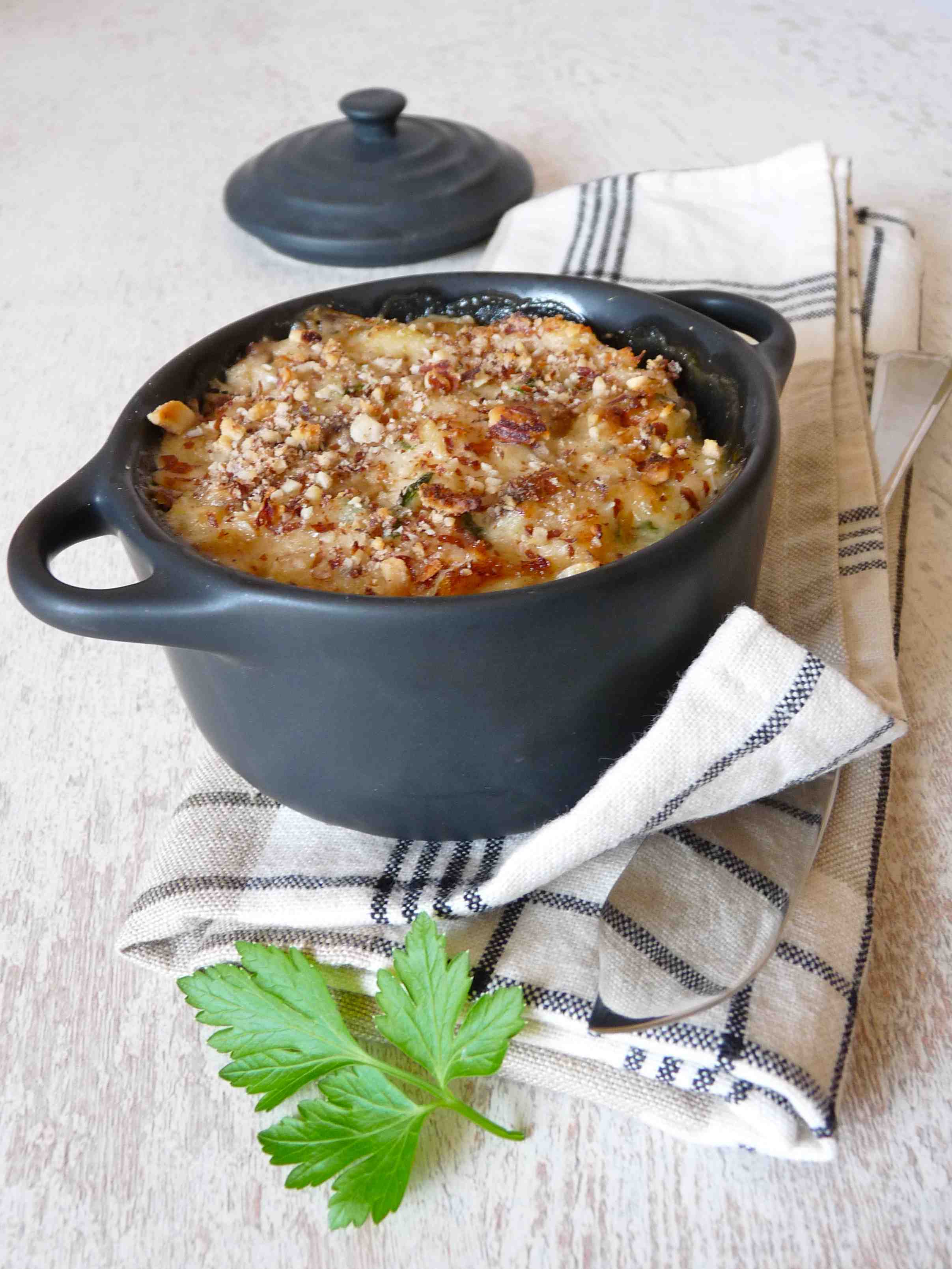 Gratin De Poisson Et Champignons, Béchamel Sans Gluten