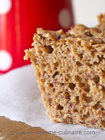 Un pain sans gluten aux graines de lin réalisé avec la levure Alsa Briochin