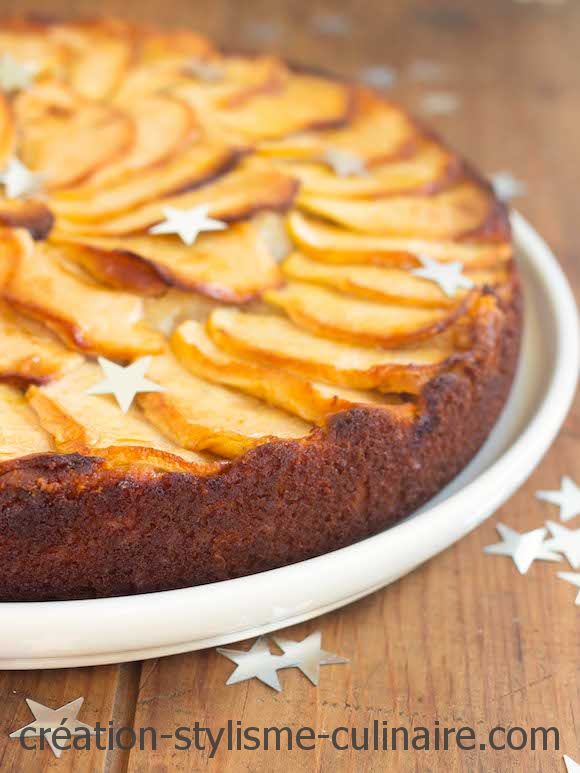 Moelleux pomme frangipane sans gluten