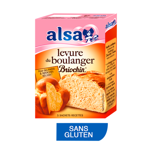 Levure de boulanger sèche sans gluten Bezgluten I Calicote