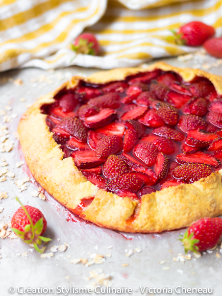 Tarte Aux Fraises Sans Gluten