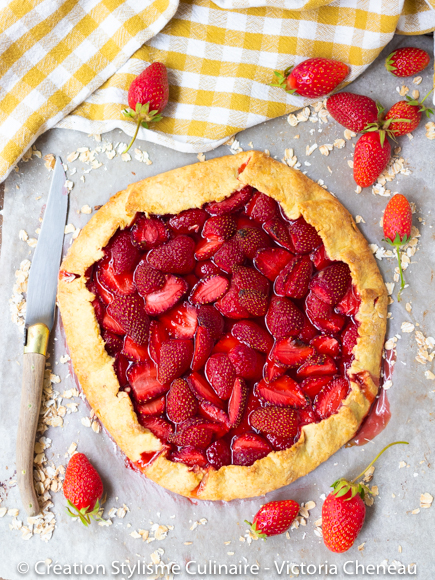 Tarte Aux Fraises Sans Gluten