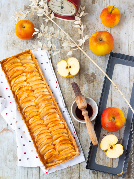 Tarte Aux Pommes, Pâte Brisée Sans Gluten